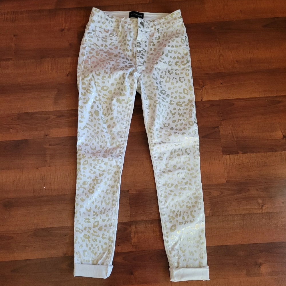 Black Orchid "jude" mid rise jeans